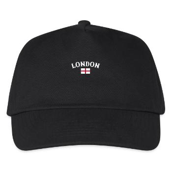 London England English Flag English - Kids’ Baseball Cap - black - Front