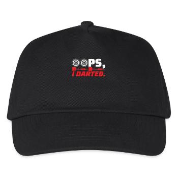 Oups I Dard Arrow Bullseye Dart - Casquette de baseball Enfant - noir - Devant