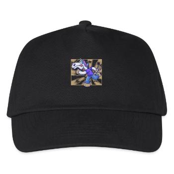Darting Darted Unicorn Player Dart - Kids’ Baseball Cap - black - Front