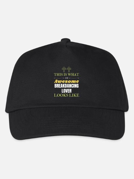 Voici à quoi ressemble un amateur de breakdance génial l - Casquette de baseball Enfant - noir