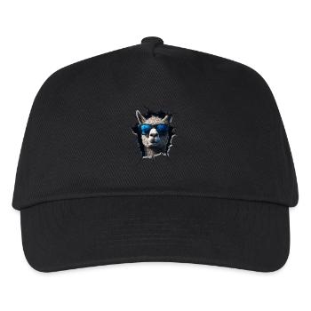 Funny Alpaca Alpaca Lover Cute Zoo Animals - Kids’ Baseball Cap - black - Front