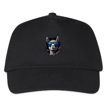 Funny Alpaca Alpaca Lover Cute Zoo Animals - Kids’ Baseball Cap - black - Front