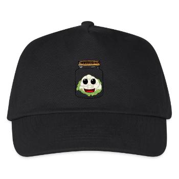 Cauliflower Hobby Gardener Cabbage Vegetable Kitchen Cook - Kids’ Baseball Cap - black - Front