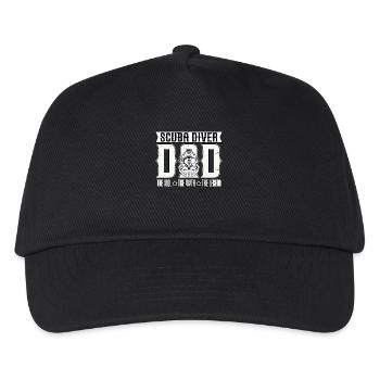Plongeur sous-marin Papa L’idole Le mythe Le nageur - Casquette de baseball Enfant - noir - Devant