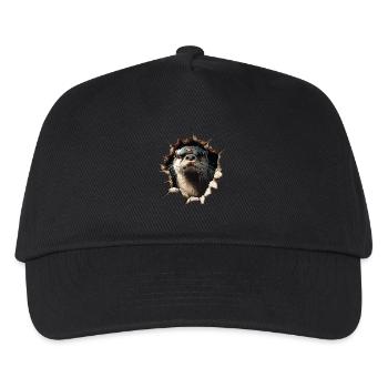 Funny Otter Otter Lover Cute Otter Zoo - Kids’ Baseball Cap - black - Front
