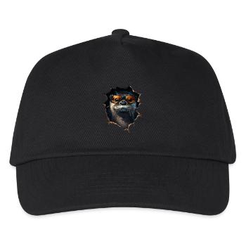 Funny Otter Otter Lover Cute Otter Zoo - Kids’ Baseball Cap - black - Front