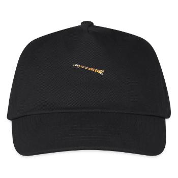 Clarinet Geometric - Kids’ Baseball Cap - black - Front