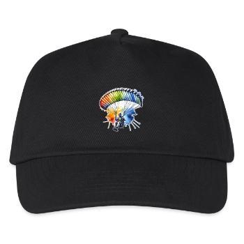 Paragliding - Kids’ Baseball Cap - black - Front