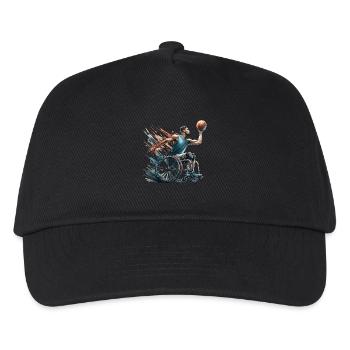 Wheelchair Basketball Wheelchair Basketball - Kids’ Baseball Cap - black - Front