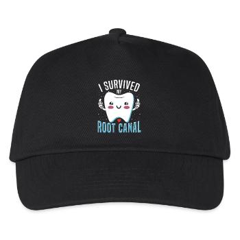 Dental Dental Care Root Canal Root Canal Treatment - Kids’ Baseball Cap - black - Front