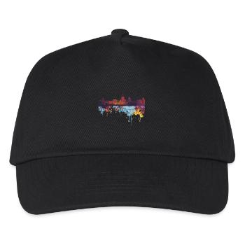 Den Helder - Kinder Basecap - Schwarz - Vorne