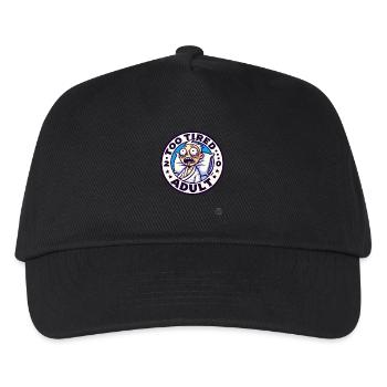 Too tired adult - Kids’ Baseball Cap - black - Front