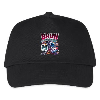 Astronaute 14e anniversaire Espace - Casquette de baseball Enfant - noir - Devant