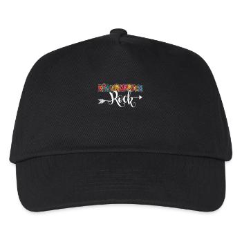 Kindergarten Teacher Kindergarten Rock - Kids’ Baseball Cap - black - Front