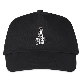 Past mistakes are the fuel of today - Kids’ Baseball Cap - black - Front