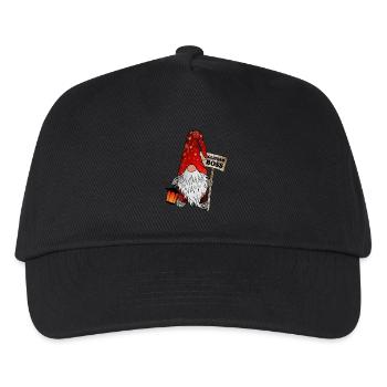 Glitter – The Sparkling Christmas Gnome - Kids’ Baseball Cap - black - Front