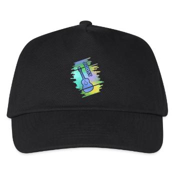 Guitar Joost - Kinder Basecap - Schwarz - Vorne