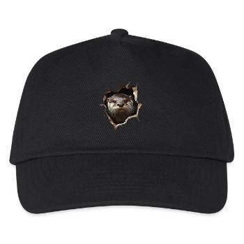 Funny Otter Otter Lover Cute Otter Zoo - Kids’ Baseball Cap - black - Front