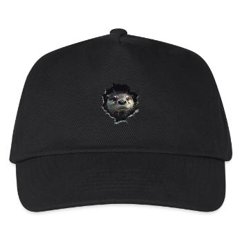 Funny Otter Otter Lover Cute Otter Zoo - Kids’ Baseball Cap - black - Front
