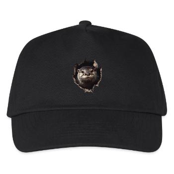 Funny Otter Otter Lover Cute Otter Zoo - Kids’ Baseball Cap - black - Front