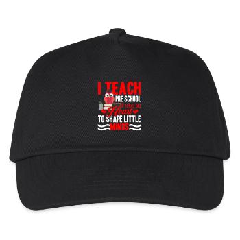 Preschool Teacher I Teach Preschool - Kids’ Baseball Cap - black - Front
