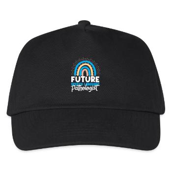 Future Speech Therapist Rainbow - Kids’ Baseball Cap - black - Front