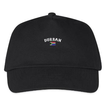 Durban Afrique du Sud Drapeau Afrique du Sud - Casquette de baseball Enfant - noir - Devant