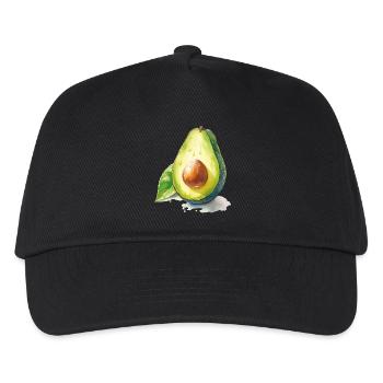 Avocado - Kinder Basecap - Schwarz - Vorne