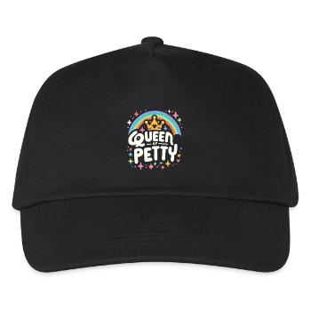 Queen Of Petty 5 - Kinder Basecap - Schwarz - Vorne