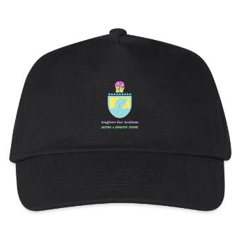 Anglers For Autism Casting a Brighter Future - Kids’ Baseball Cap - black - Front
