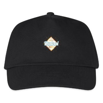 Dubai Vereinigte Arabische Emirate Vintage UAE - Kinder Basecap - Schwarz - Vorne