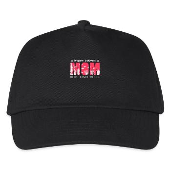 Passionnée d’aquarium Maman L’idole L’aquariophile - Casquette de baseball Enfant - noir - Devant