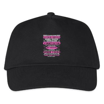 PROUD OF A TROOP OF INGENIOUS MADMEN - Kids’ Baseball Cap - black - Front