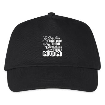 Sketching Love Sketching And Being A Mom - Kids’ Baseball Cap - black - Front