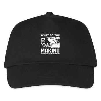 What Do You Mean Soap Making Exercise - Kids’ Baseball Cap - black - Front