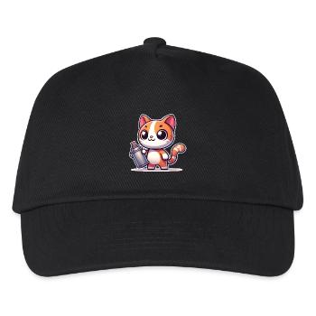 Graffiti de chat - Casquette de baseball Enfant - noir - Devant