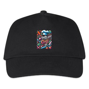 Take Your Cloves Off 6 - Kinder Basecap - Schwarz - Vorne