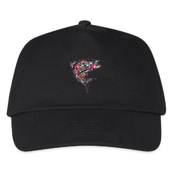 Striped Bass Striped bass Colorful - Kids’ Baseball Cap - black - Front