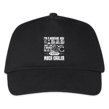 Nursing Aide Nursing Aide Dad Cooler - Kids’ Baseball Cap - black - Front