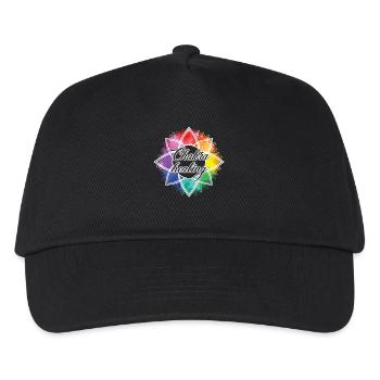 Chakra Healing Funny Chakra - Kids’ Baseball Cap - black - Front