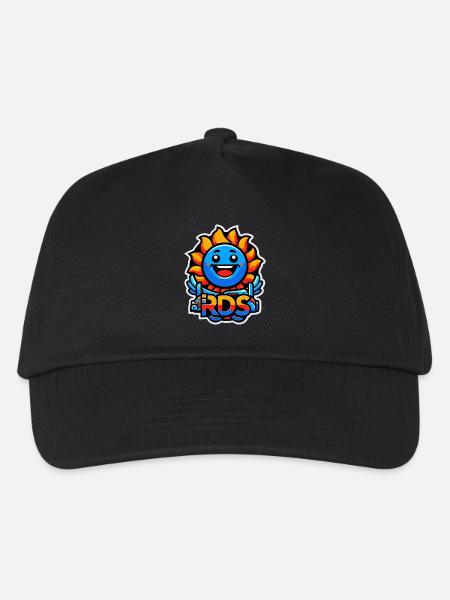 Sunny RDS-Logo - Kinder Basecap - Schwarz