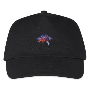 Warsaw - Kids’ Baseball Cap - black - Front
