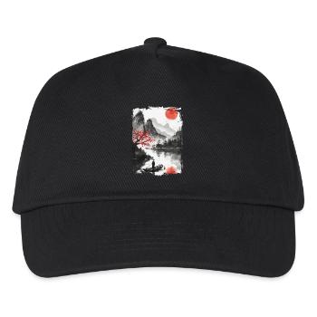 Japan - Kinder Basecap - Schwarz - Vorne