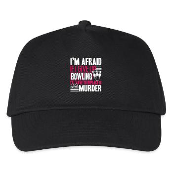 Bowling If I Give Up Bowling - Kids’ Baseball Cap - black - Front