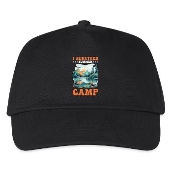 I Survived Summer Camp 5 - Kinder Basecap - Schwarz - Vorne