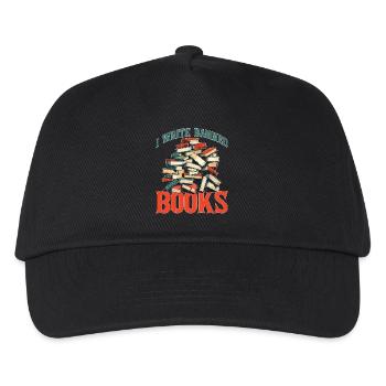 I Write Banned Books - Kinder Basecap - Schwarz - Vorne