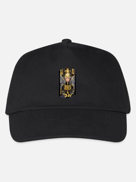 Ver.1 - Cyborg Engel oder Kanji - Kinder Basecap - Schwarz