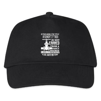 Pipefitter Forever The Title Pipefitter - Kids’ Baseball Cap - black - Front