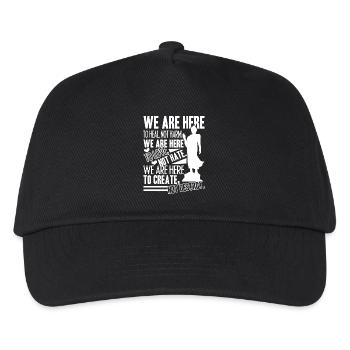 Buddha Here To Heal Not Harm - Kids’ Baseball Cap - black - Front