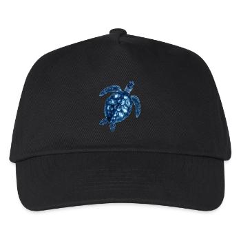 Amoureux des tortues de mer Motif safari animalier - Casquette de baseball Enfant - noir - Devant